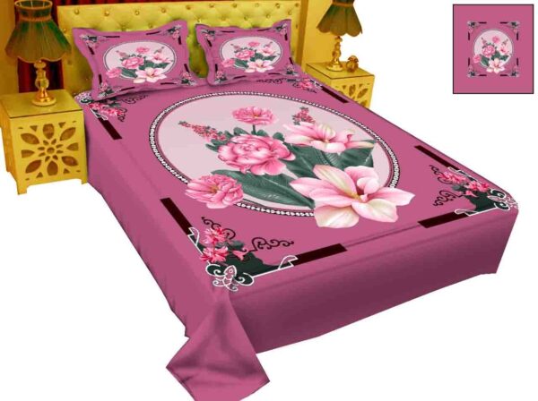LUXURY COTTON PANEL BEDSHEET