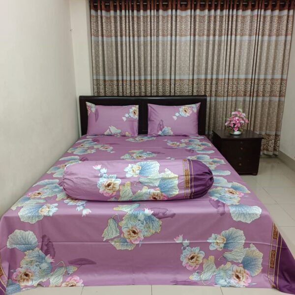 Super exclusive স্যাটিন বেডশীট - Image 3