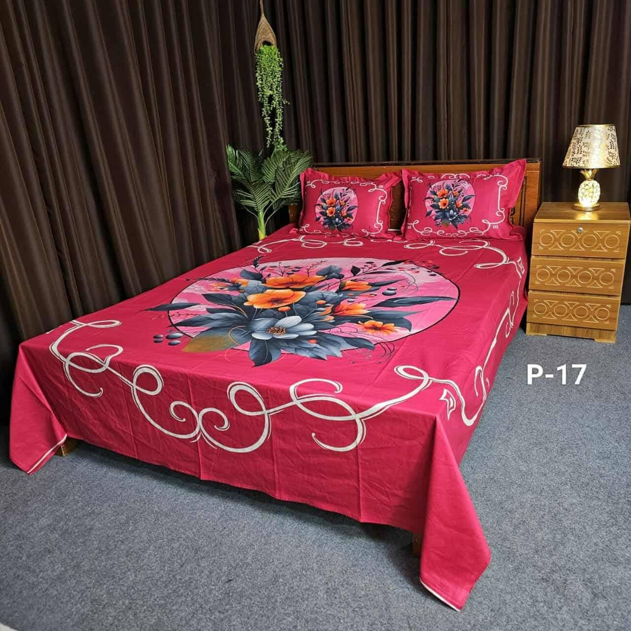 PANEL COTTON BEDSHEET