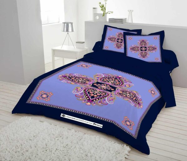 pakiza exclusive luxury panel bedsheet