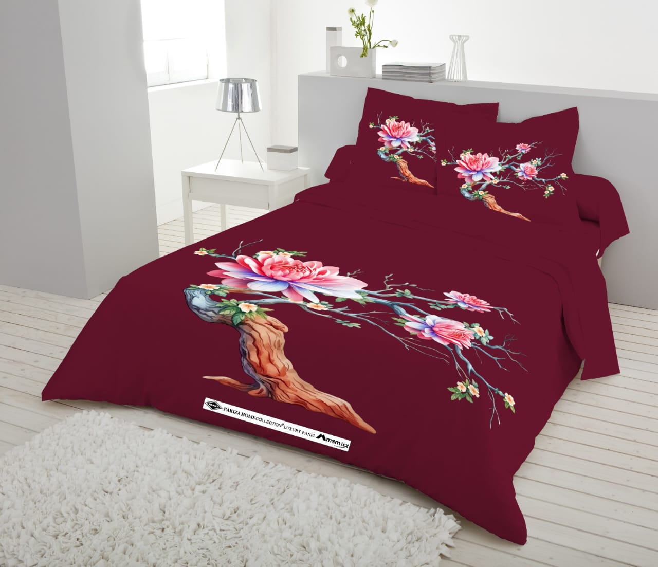 PAKIZA LUXURY PANEL COTTON BEDSHEET
