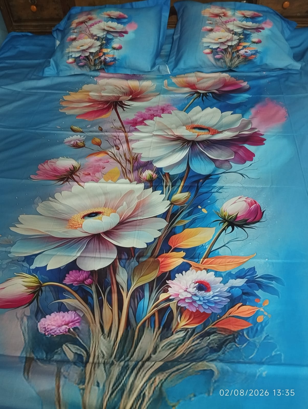 PAKIZA DIGITAL PRINT HD PANEL BEDSHEET