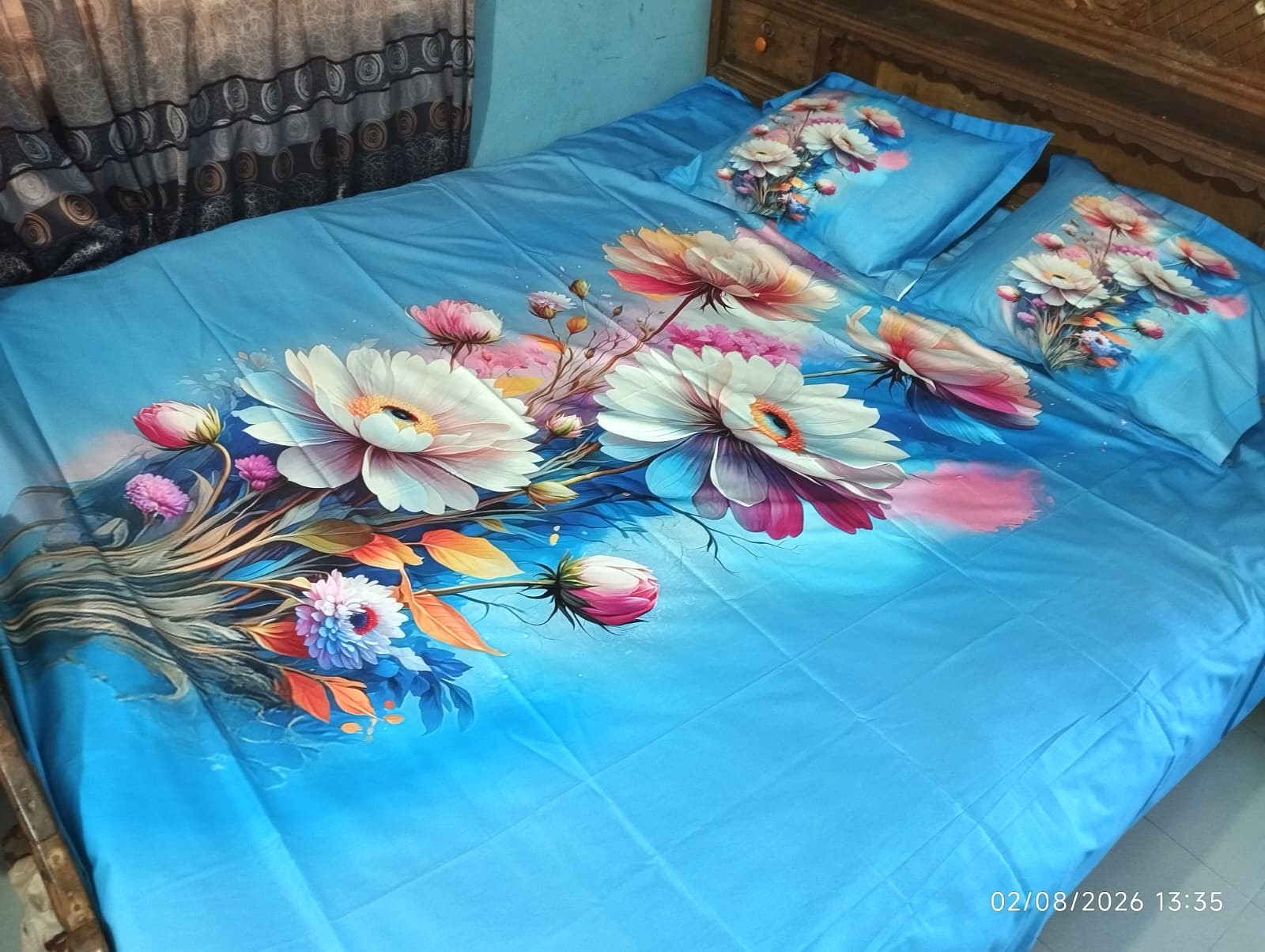PAKIZA DIGITAL PRINT HD PANEL BEDSHEET - Image 11