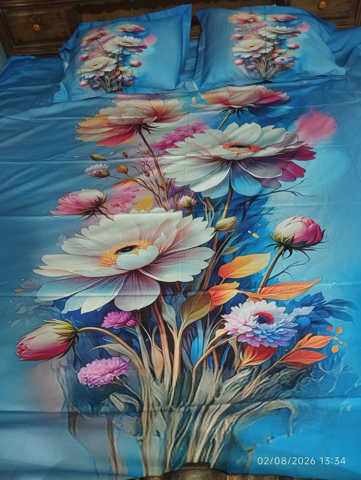 PAKIZA DIGITAL PRINT HD PANEL BEDSHEET - Image 8