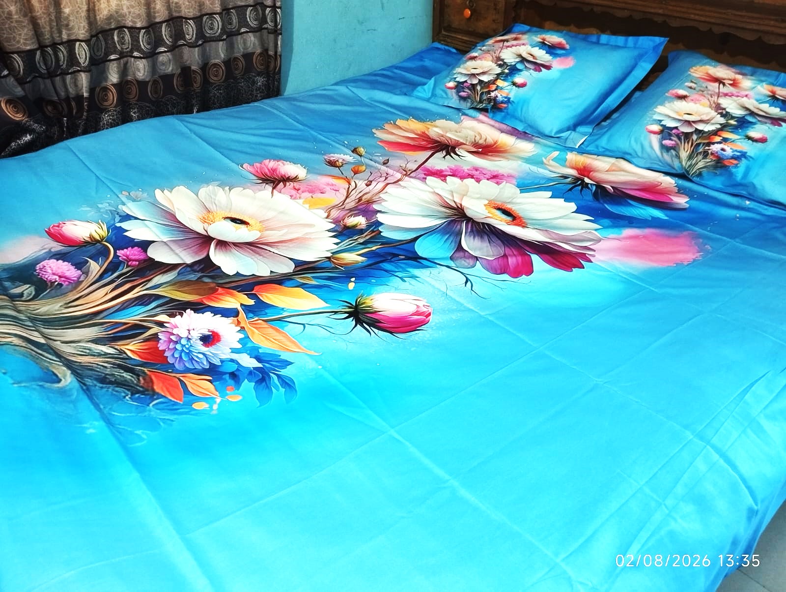 PAKIZA DIGITAL PRINT HD PANEL BEDSHEET - Image 5