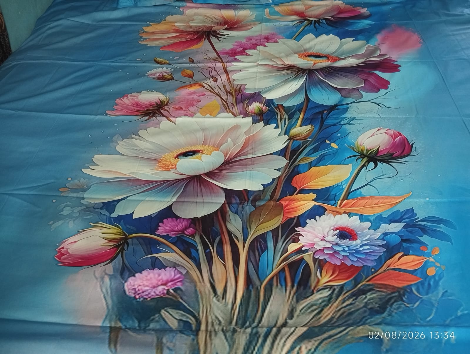 PAKIZA DIGITAL PRINT HD PANEL BEDSHEET - Image 2