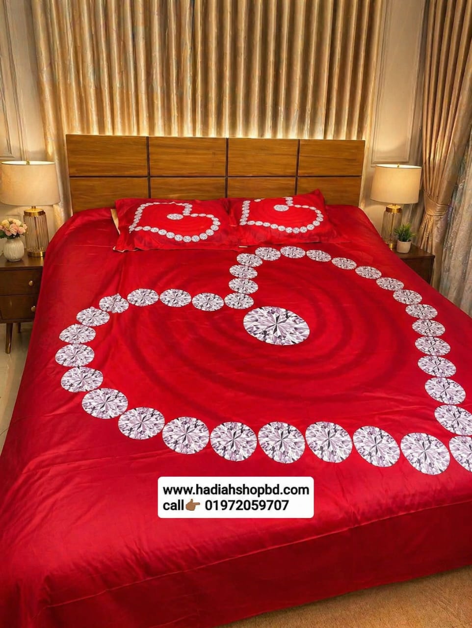 YEMEEN PAKIZA LUXURY PANEL BEDSHEET