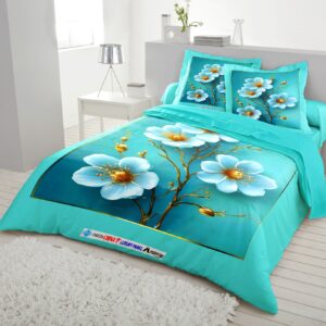 PAKIZA DIGITAL PRINT LUXURY PANEL BEDSHEET