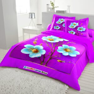 PAKIZA DIGITAL PRINT HD PANEL BEDSHEET