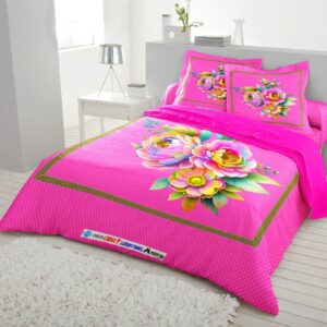 PAKIZA DIGITAL PRINT HD PANEL BEDSHEET