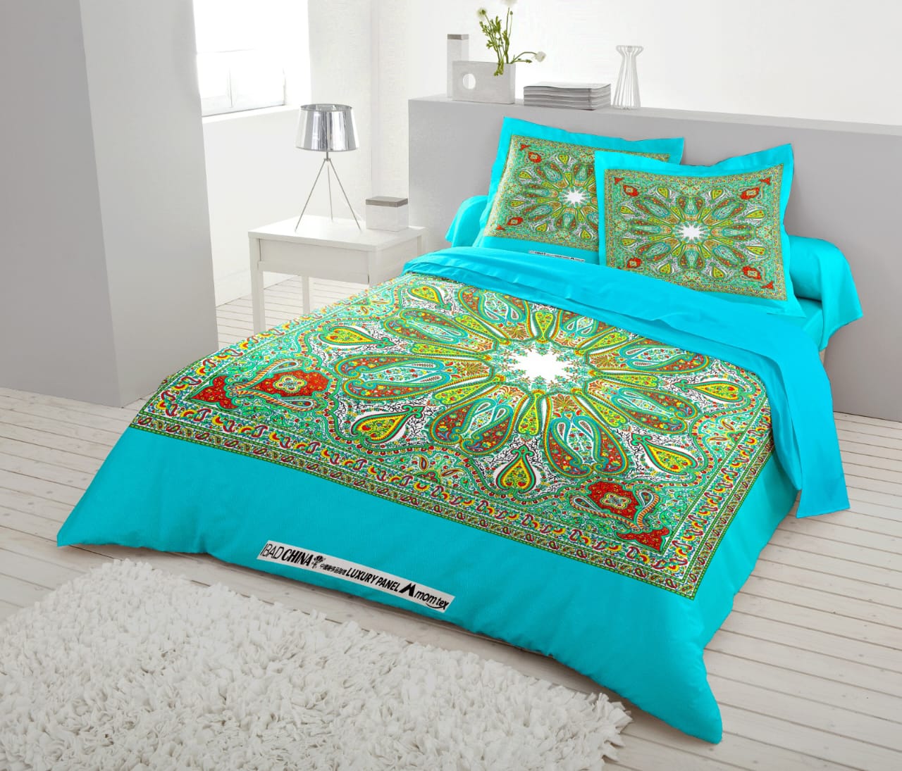 PAKIZA DIGITAL PRINT HD PANEL BEDSHEET